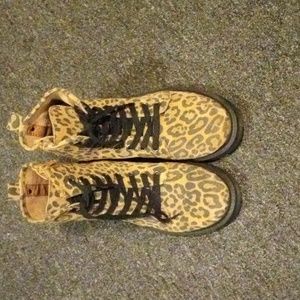 Steve Madden Animal Print Boots size 7